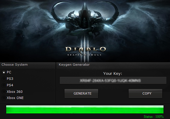 Diablo 3 code cd key generator