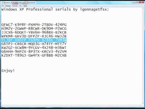 Windows Xp Pro Product Key Generator Sp2